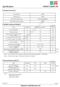 VCEW1158LDS-TR Datasheet Page 3