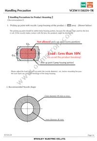 VCEW1158LDS-TR Datasheet Page 14