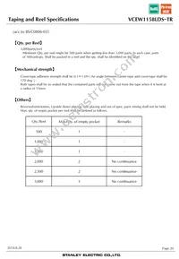 VCEW1158LDS-TR Datasheet Page 20