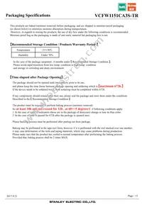 VCFW1151CA3S-TR Datasheet Page 15