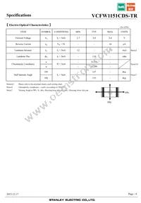 VCFW1151CDS-TR Datasheet Page 4