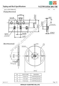 VCFW1151CDS-TR Datasheet Page 20