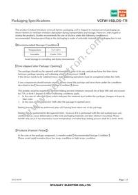 VCFW1158LDS-TR Datasheet Page 15