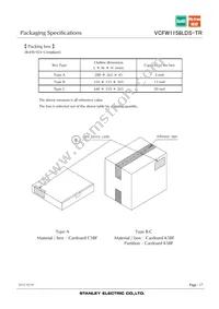 VCFW1158LDS-TR Datasheet Page 17