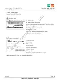 VCFW1158LDS-TR Datasheet Page 18