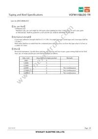 VCFW1158LDS-TR Datasheet Page 20