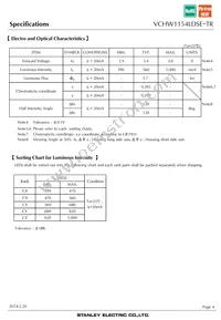 VCHW1154LDSE-TR Datasheet Page 4