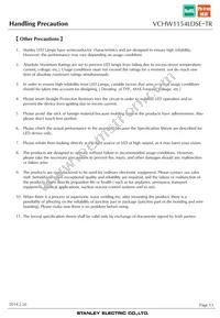 VCHW1154LDSE-TR Datasheet Page 13