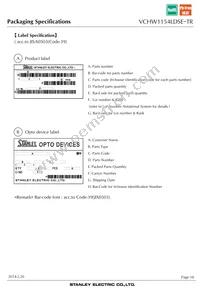 VCHW1154LDSE-TR Datasheet Page 18