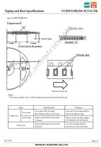 VCHW1158LDS-3C5A3-TR Datasheet Page 19