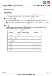 VCHW1158LDS-3C5A3-TR Datasheet Page 20