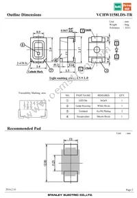 VCHW1158LDS-TR Datasheet Page 2