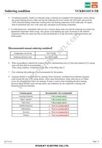 VCKB1111CS-TR Datasheet Page 9