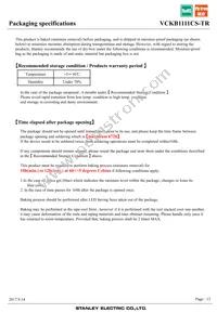 VCKB1111CS-TR Datasheet Page 12