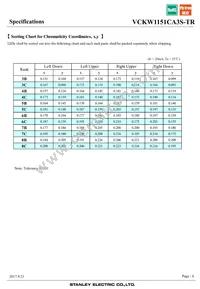 VCKW1151CA3S-TR Datasheet Page 6