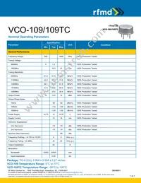 VCO-109TC Cover