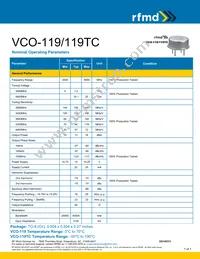 VCO-119TC Cover