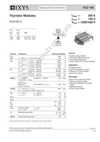 VCO180-18IO7 Datasheet Cover