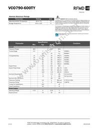 VCO790-600TY Datasheet Page 2