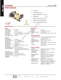 VCP05US15 Datasheet Cover