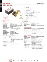 VCP24US15-E Datasheet Cover