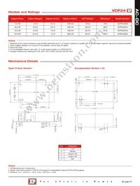 VCP24US15-E Datasheet Page 2