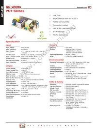 VCT60US15 Datasheet Cover