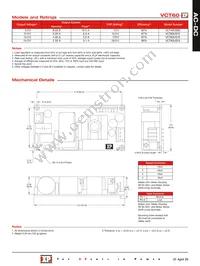 VCT60US15 Datasheet Page 2