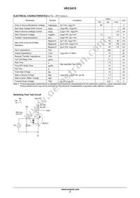 VEC2415-TL-E Datasheet Page 2
