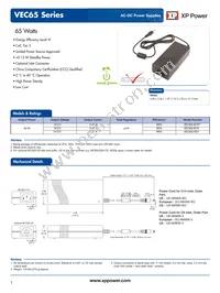 VEC65US12 Datasheet Cover