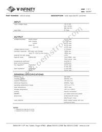 VED15-D24-T515 Datasheet Page 2