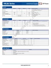 VEL36US150-UK-JA Datasheet Page 2