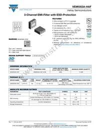 VEMI353A-HAF-G-08 Datasheet Cover