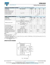 VEML6035 Datasheet Page 2