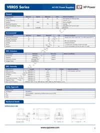 VER05US050-JA Datasheet Page 2