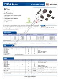 VER24US150-JA Datasheet Cover