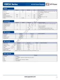 VER24US150-JA Datasheet Page 2