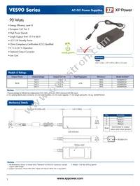 VES90PS19 Datasheet Cover