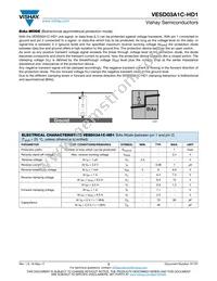 VESD03A1C-HD1-GS08 Datasheet Page 2