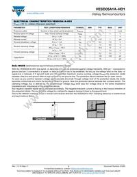 VESD05A1A-HD1-GS08 Datasheet Page 2