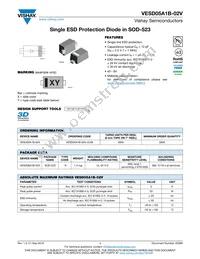VESD05A1B-02V-G-08 Datasheet Cover