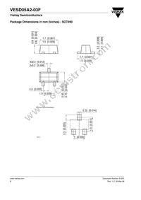 VESD05A2-03F-GS08 Datasheet Page 6