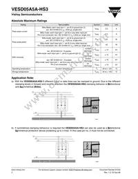 VESD05A5A-HS3-GS08 Datasheet Page 2