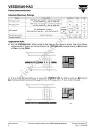 VESD05A6-HA3-GS08 Datasheet Page 2