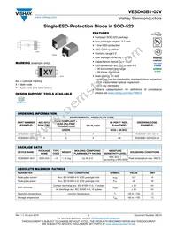 VESD05B1-02VHG3-08 Datasheet Cover