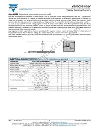 VESD05B1-02VHG3-08 Datasheet Page 2