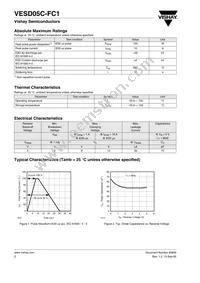 VESD05C-FC1-GS08 Datasheet Page 2