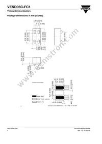 VESD05C-FC1-GS08 Datasheet Page 4