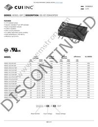 VESD1-S5-D9-SIP Datasheet Cover