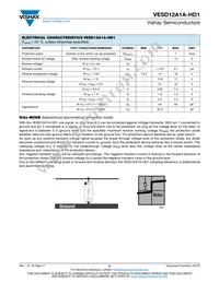 VESD12A1A-HD1-GS08 Datasheet Page 2